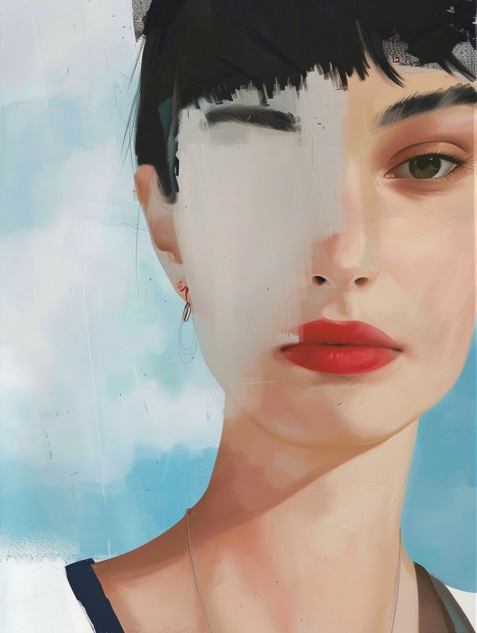 Fragmented Beauty: A Study of Faces - Image 4