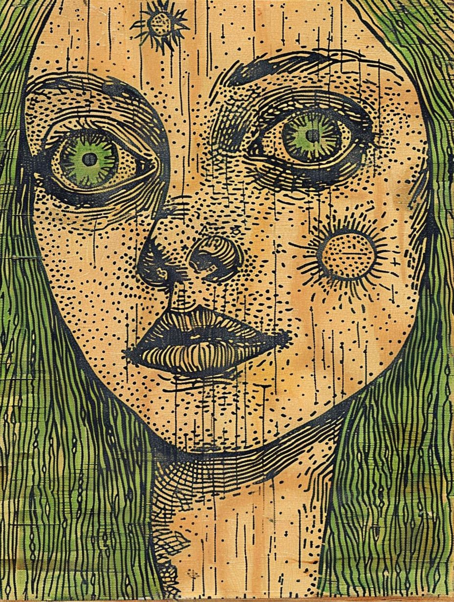 Ink Visions: A Study of Faces - Image 2