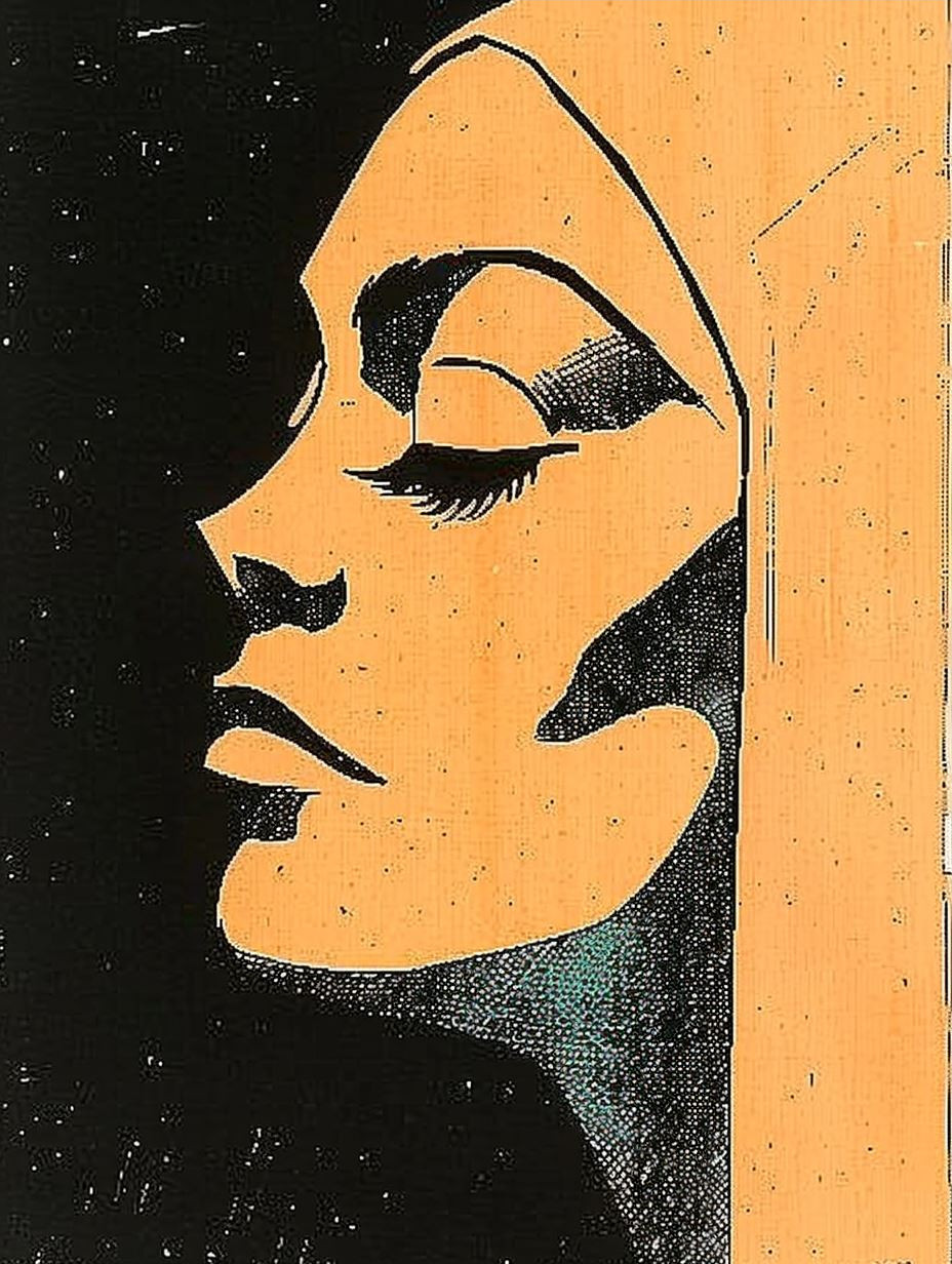 Vintage Pop Art Female Portraits - Image 3