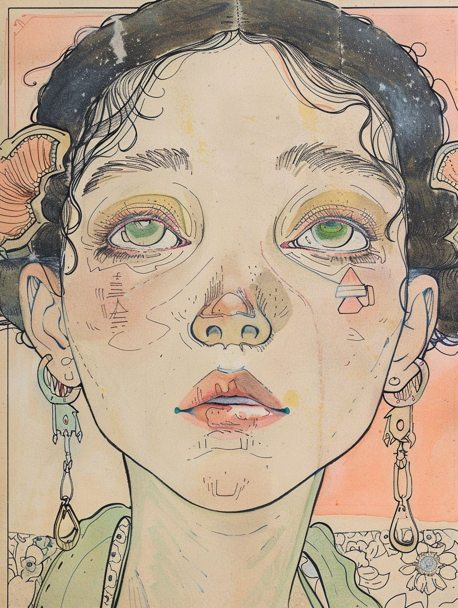 Ethereal Visions of Art Nouveau Beauty - Image 4