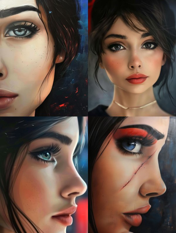 Faces of Digital Elegance