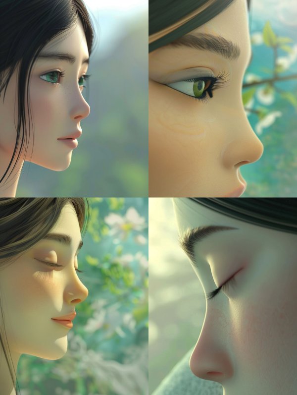 Ethereal Serenity in Soft Light