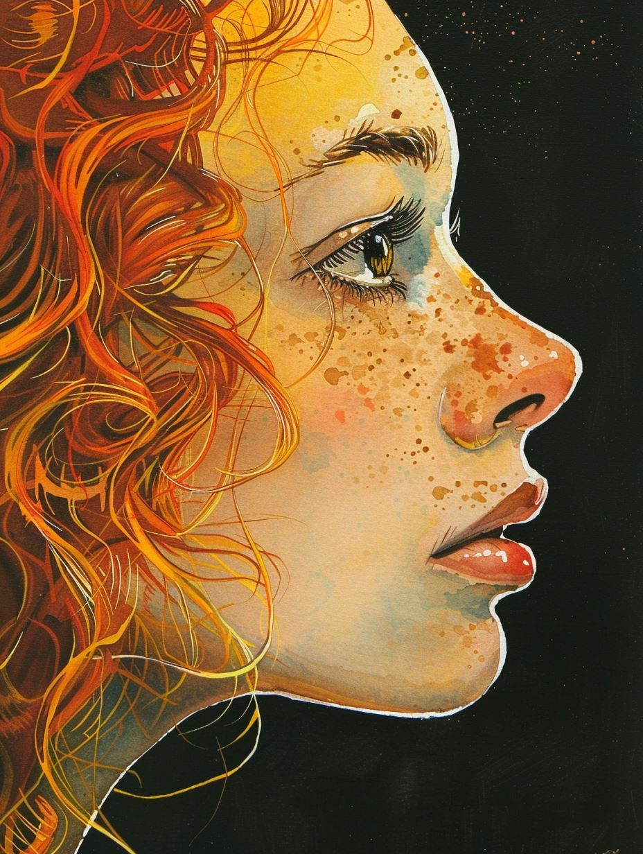 Golden Glows and Freckled Faces - Image 3