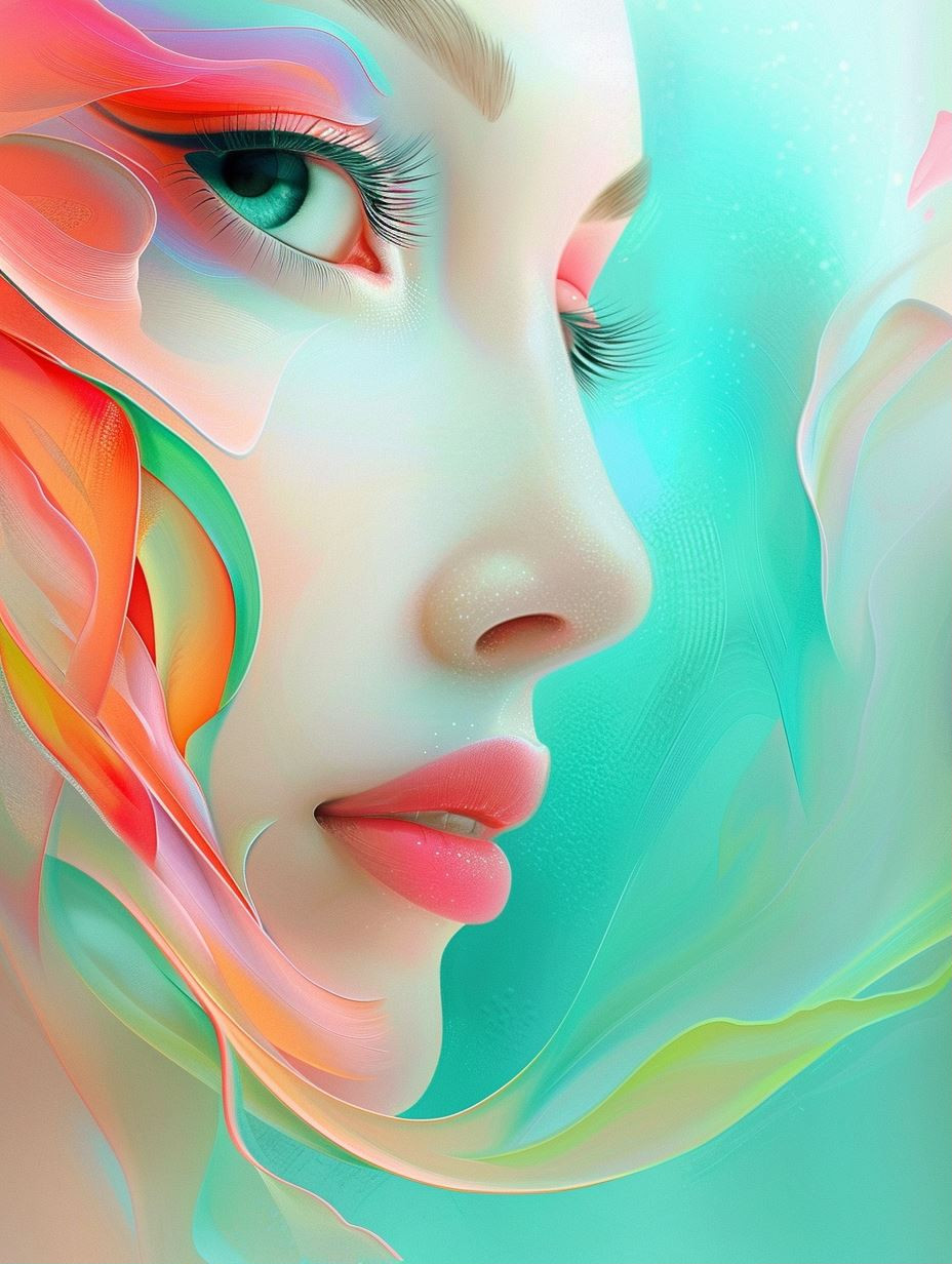 Ethereal Prism Muse - Image 1