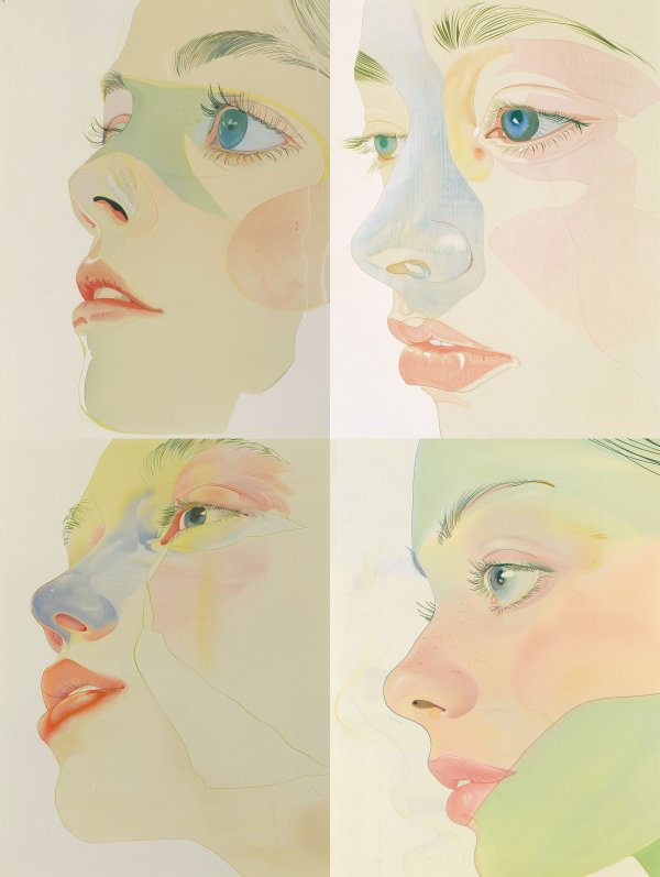Prismatic Perspectives of a Woman's Gaze