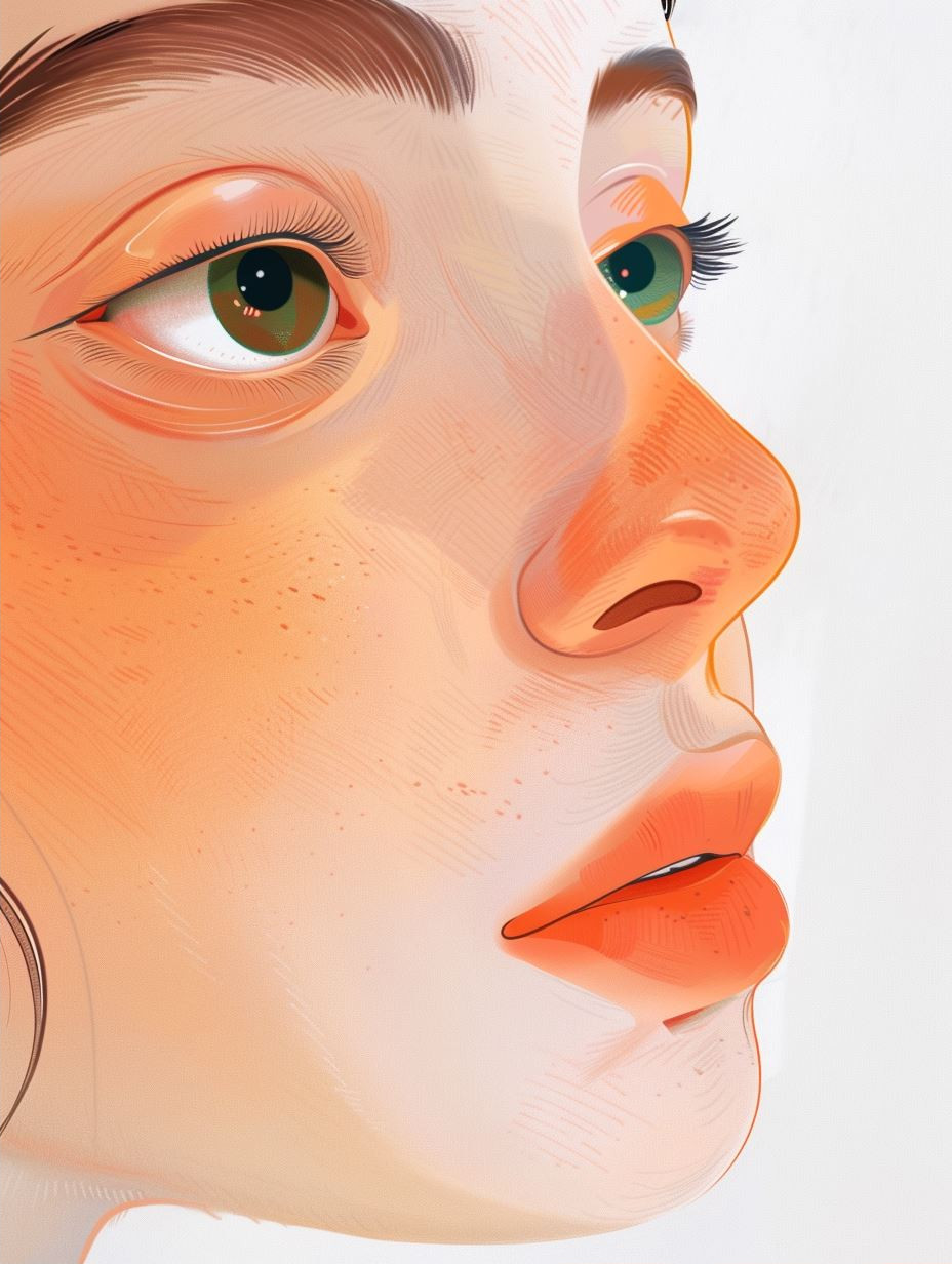 Vibrant Digital Portrait Studies - Image 2