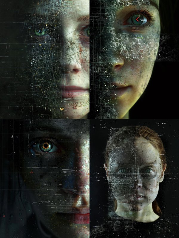 Digital Souls in a Glitchy Realm