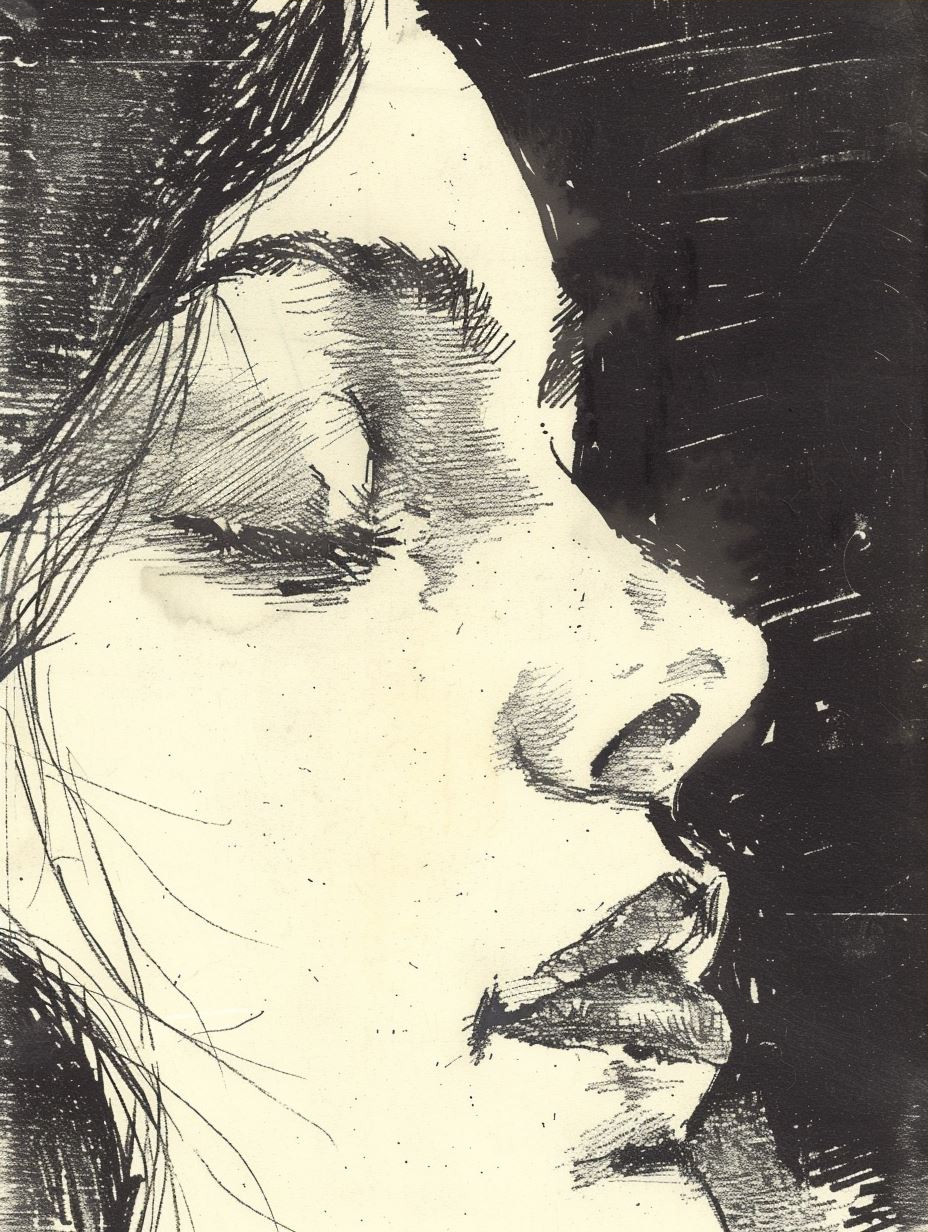 Moody Ink Portrait Studies - Image 3