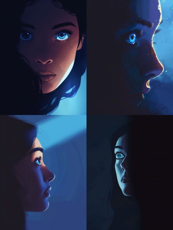 Gaze into the Azure Void