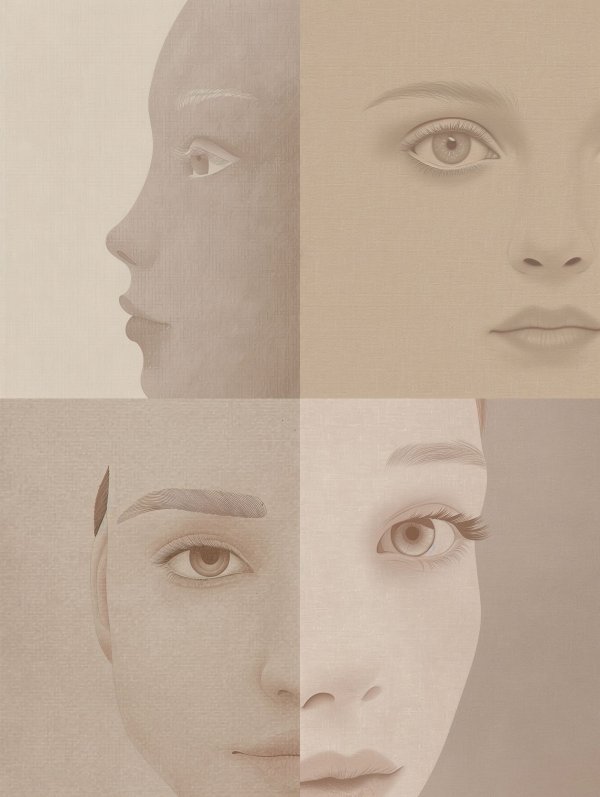 Fragmented Visions of a Monochromatic Muse