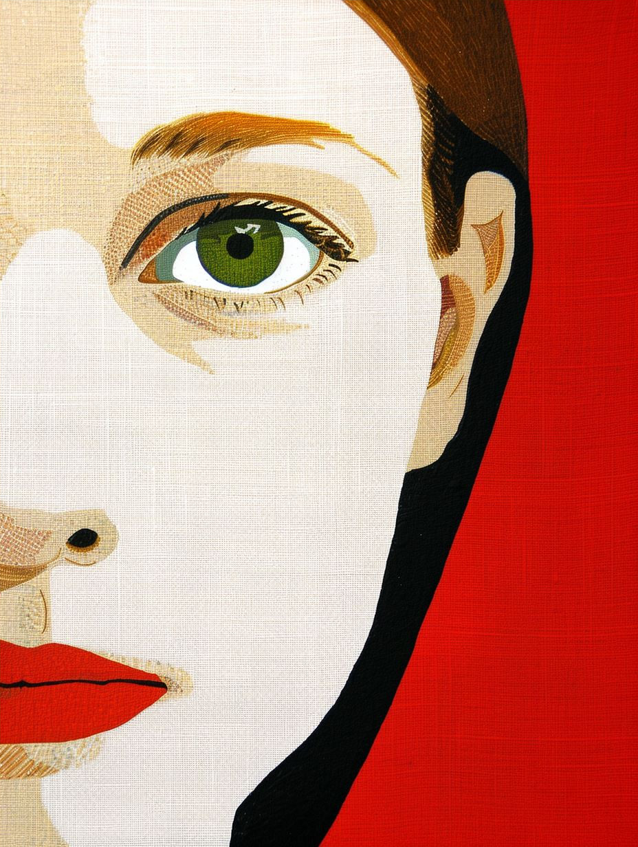 Pop Art Portrait Fragment - Image 4