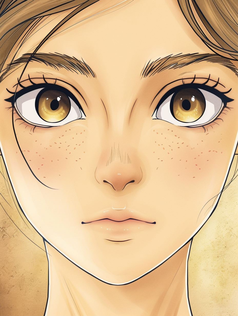 Soft Ethereal Anime Portrait Study - Image 1
