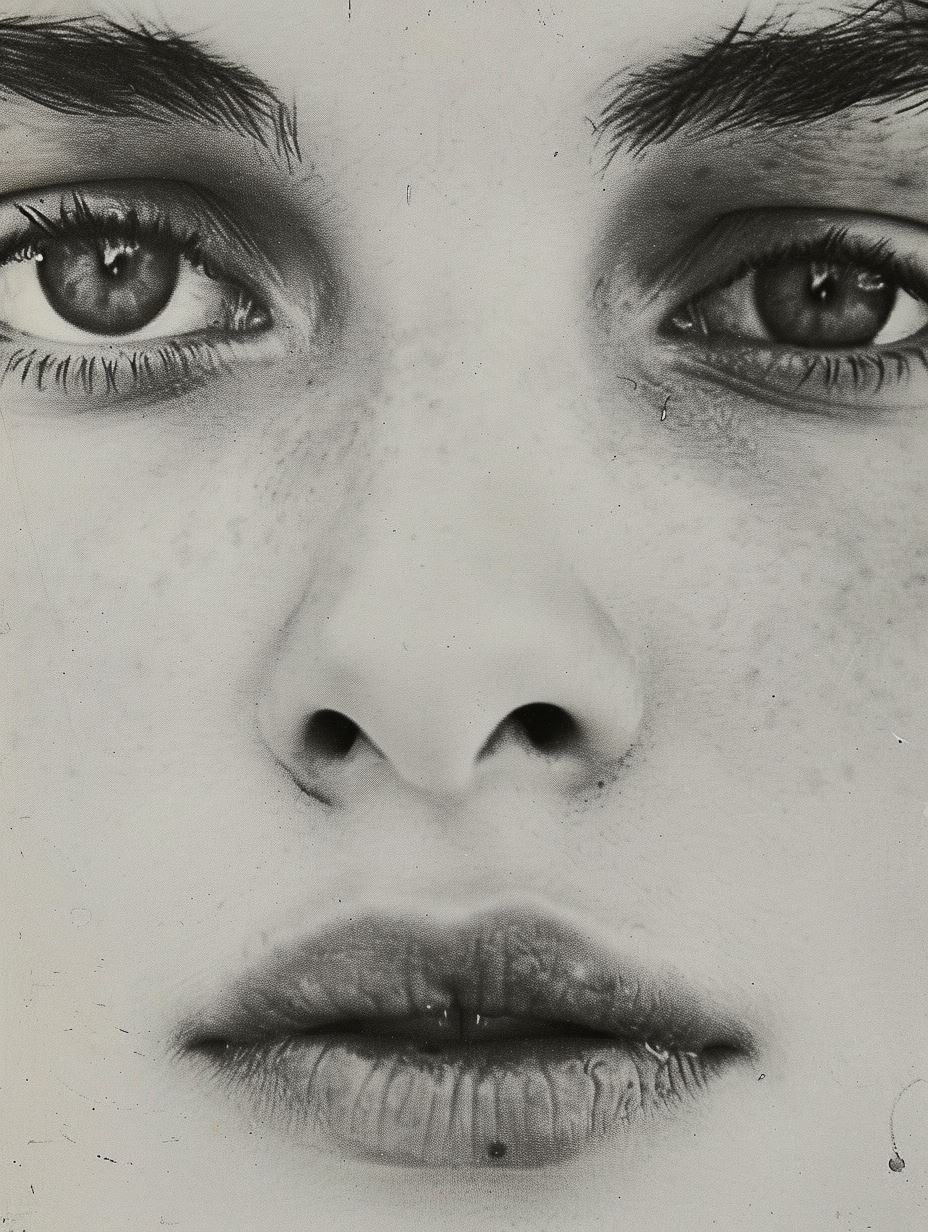 Fragmented Gazes in Monochrome - Image 1