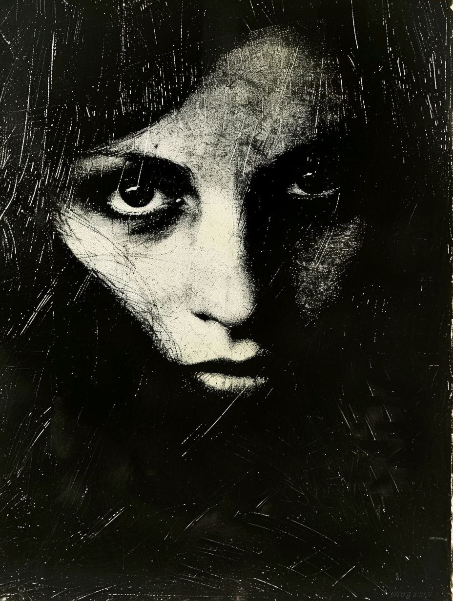 Weathered Soul in Golden Haze - Image 3