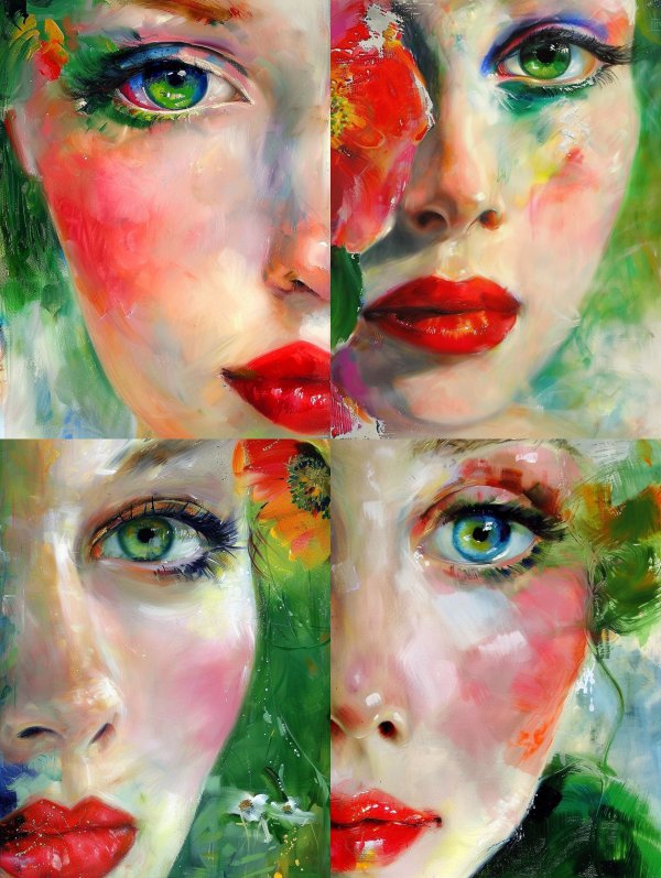 Vibrant Visions of a Floral Muse