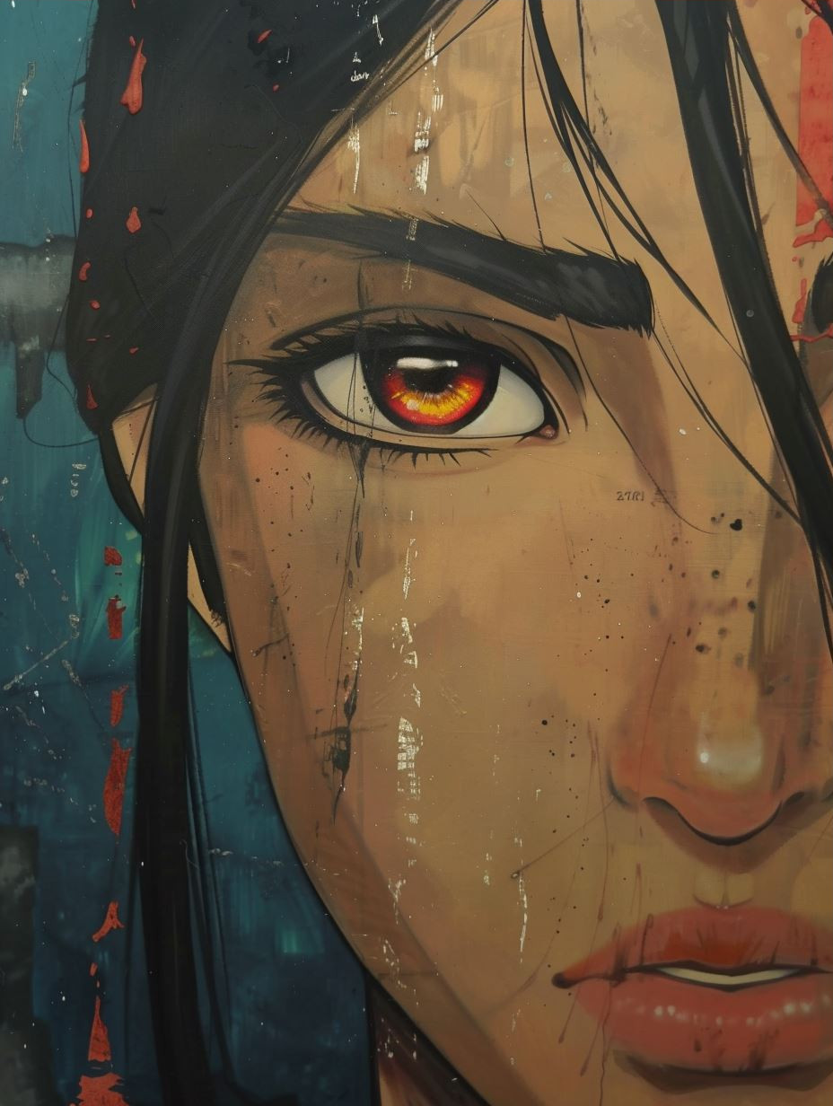 Emotional Echoes in Digital Art - Image 3