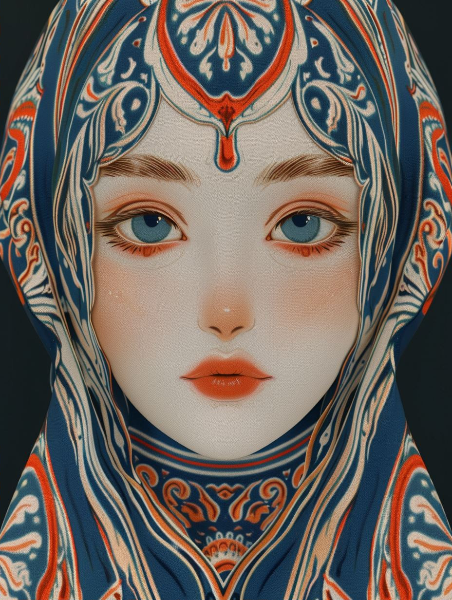 Intricate Ethereal Ornamental Portraits - Image 2