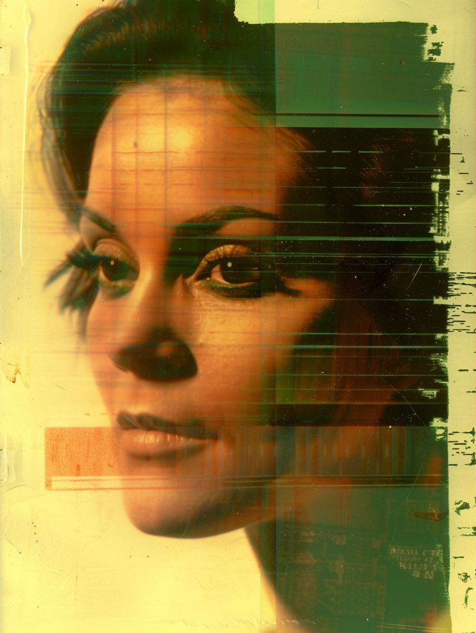 Emerald Shadows Cinematic Portrait - Image 3