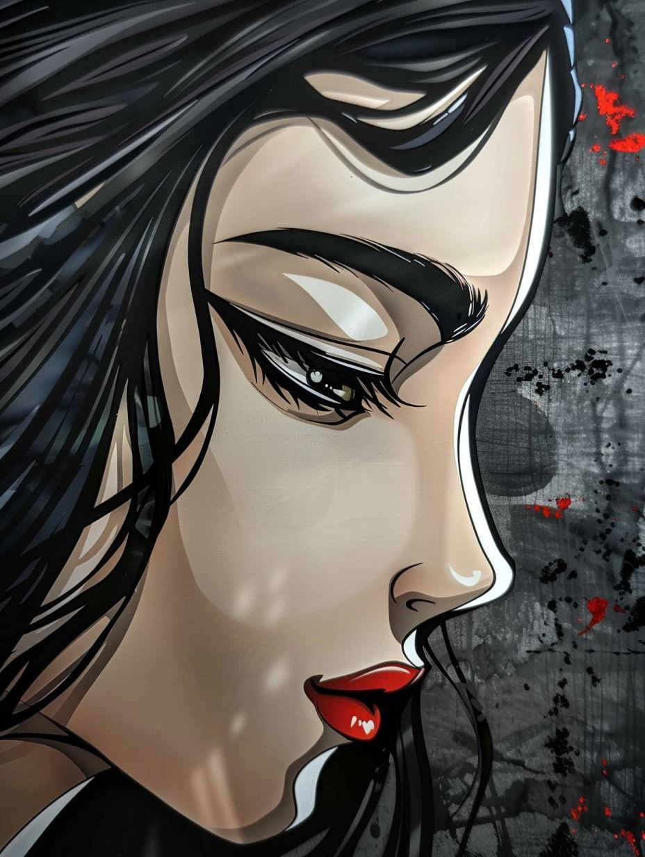 Dark Ethereal Gothic Anime Portraits - Image 4