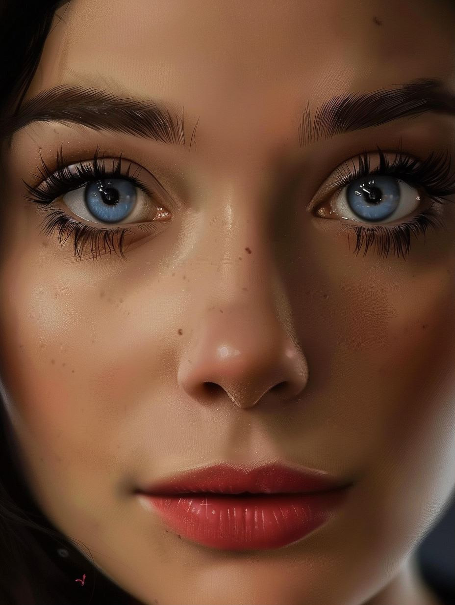 Diverse Gaze: A Study of Feminine Portraits - Image 1