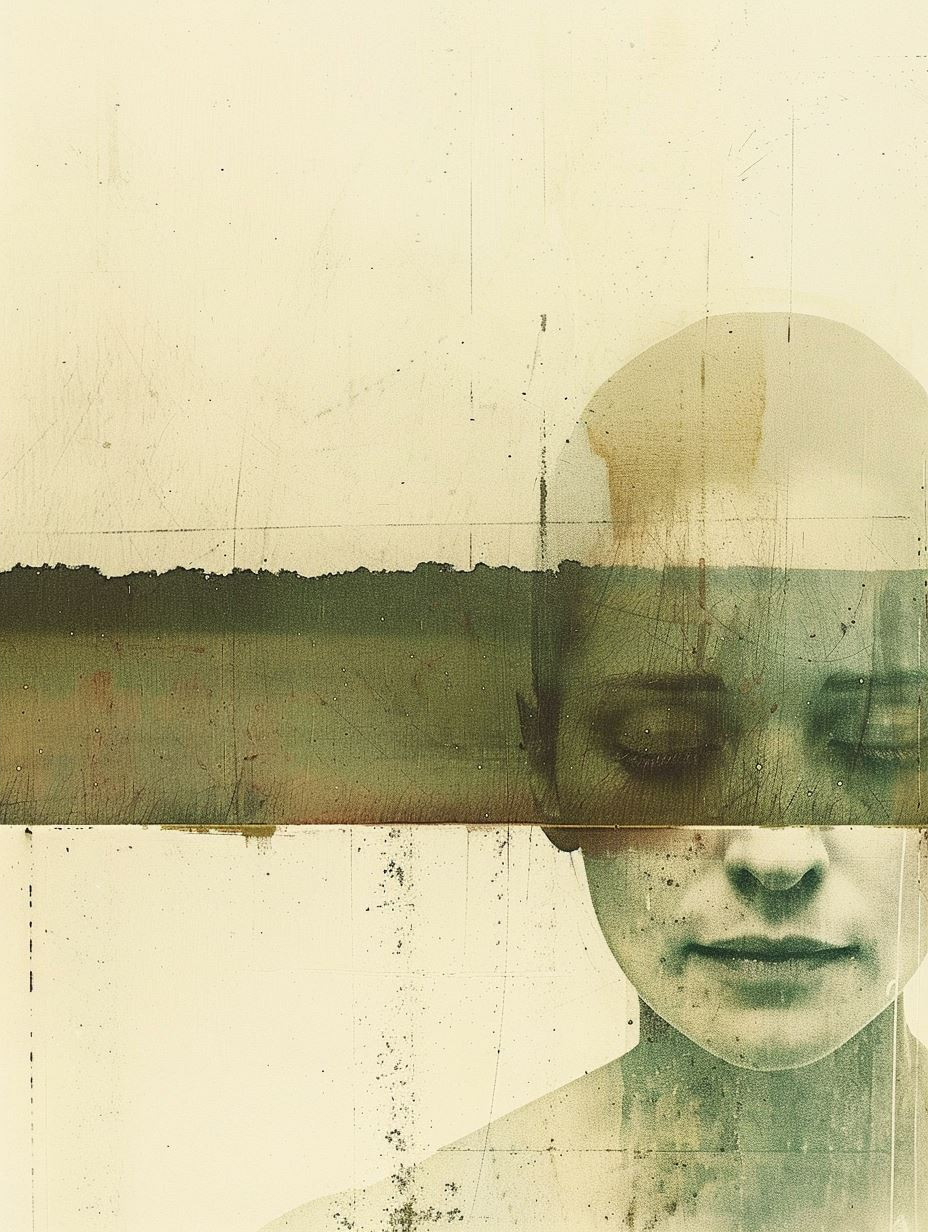 Vintage Textured Ethereal Portrait - Image 2