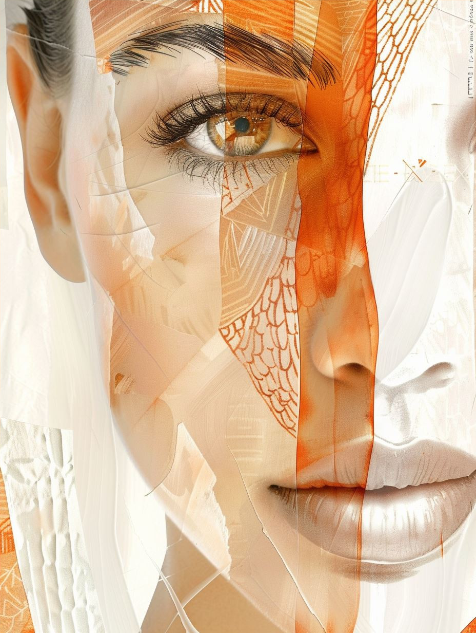 Autumnal Fragmented Portrait Study - Image 4