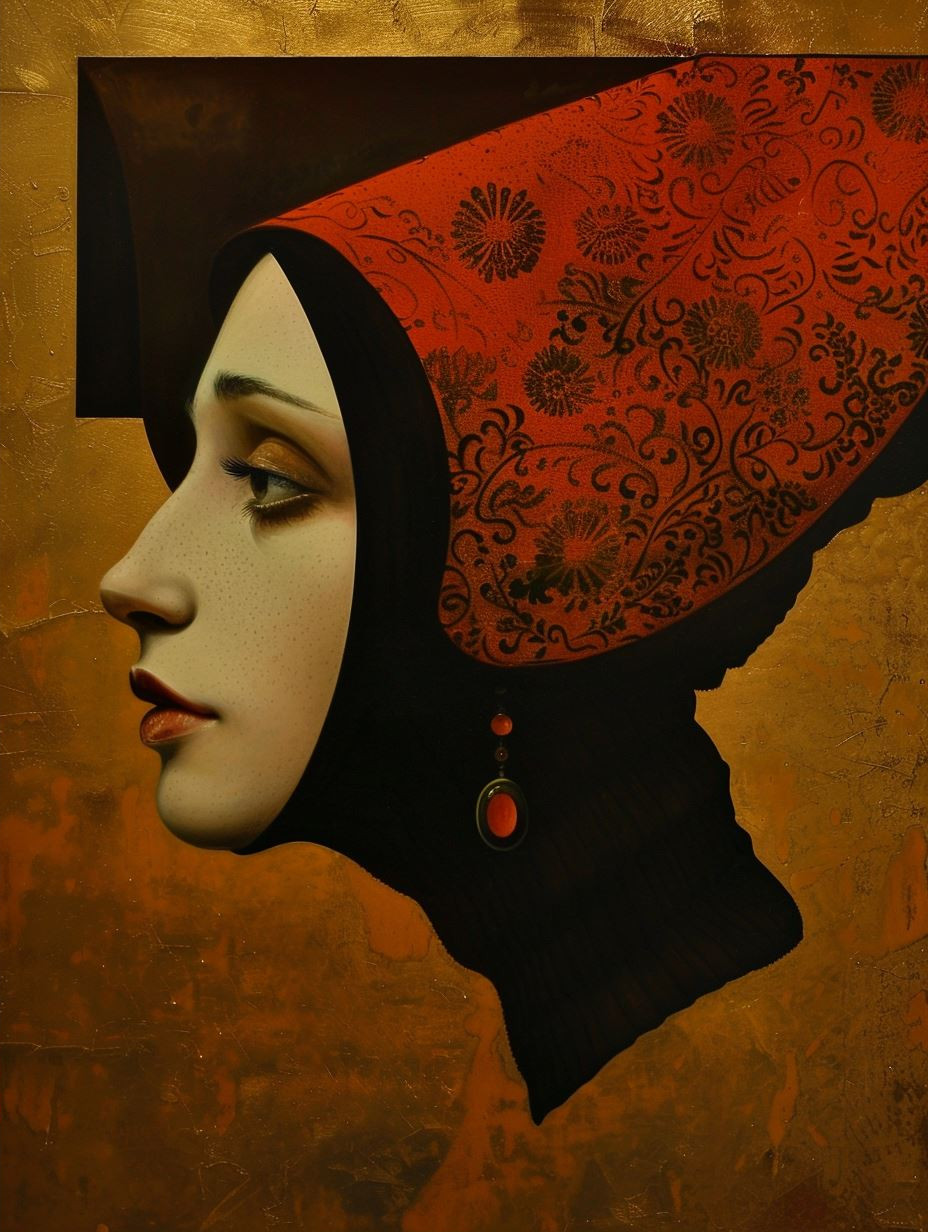 Mystic Veils of Crimson Shadow - Image 2
