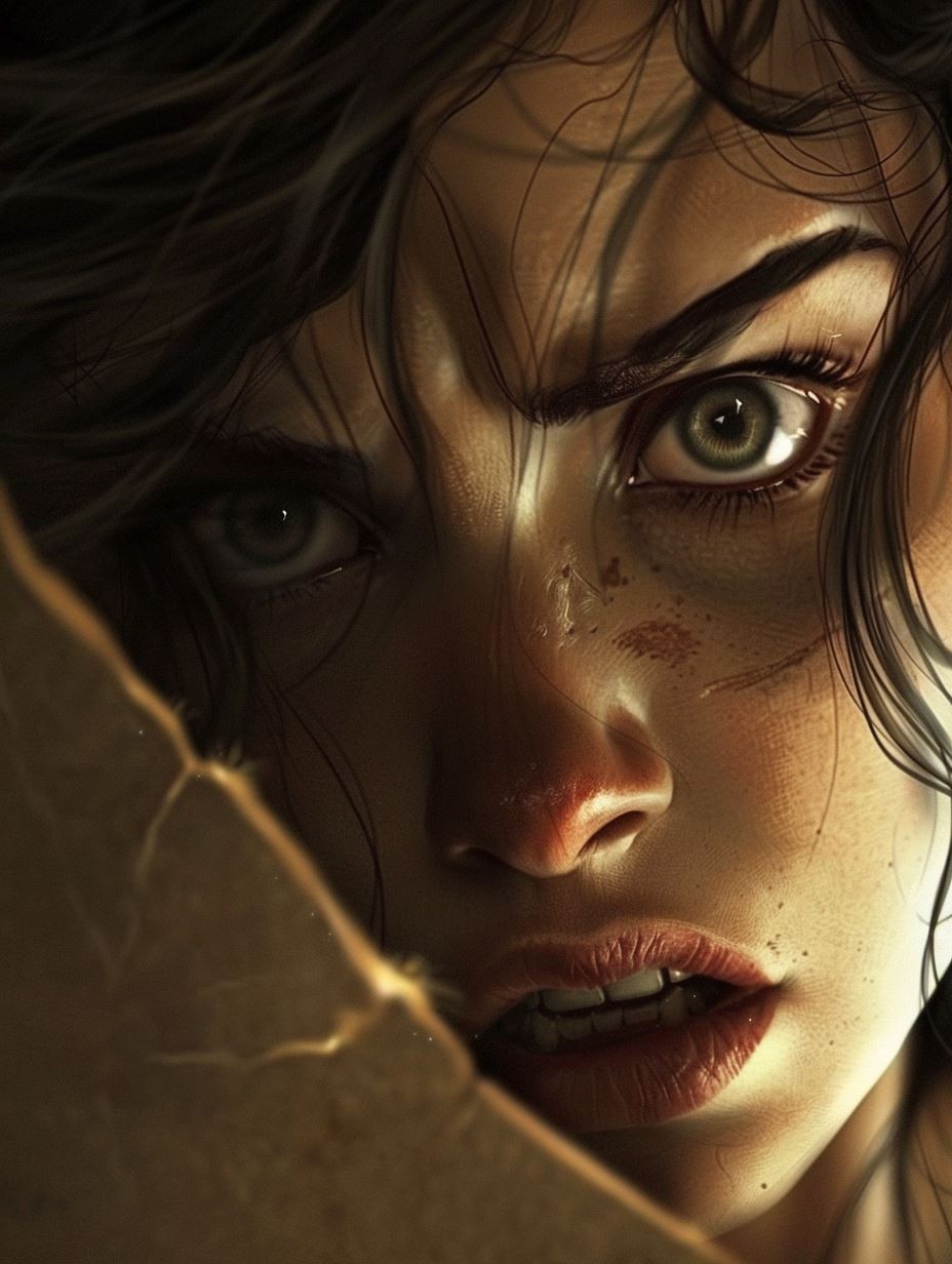 Ethereal Gaze of Resilience - Image 2