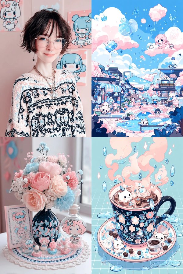 Pastel Dreams and Kawaii Aesthetics