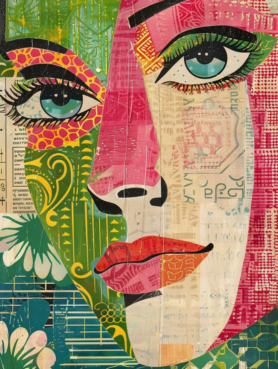 Vibrant Fusion of Art and Beauty - Image 1