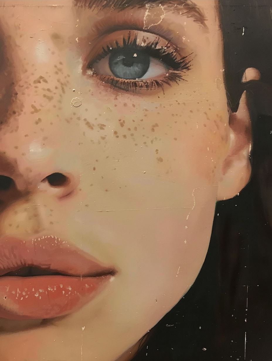 Fragmented Beauty: A Study of Freckles - Image 3