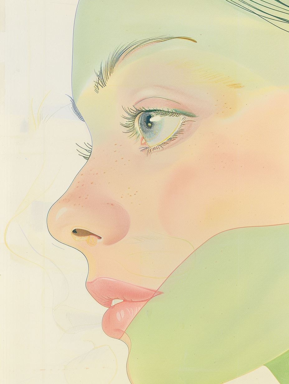 Prismatic Perspectives of a Woman's Gaze - Image 4