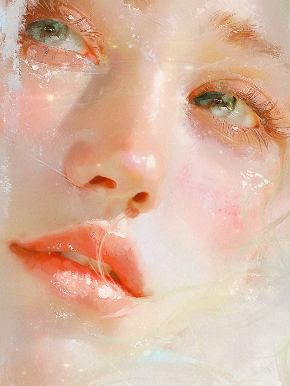 Ethereal Glass Gaze - Image 1