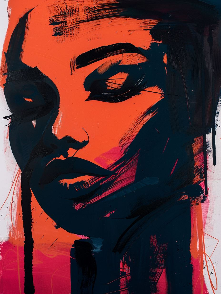 Crimson Shadows Portrait Series - Image 2