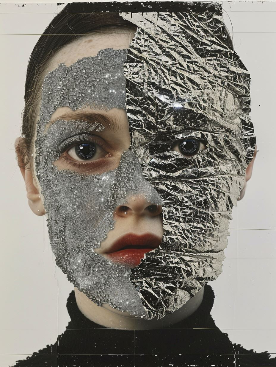 Metallic Duality of Human Form - Image 1
