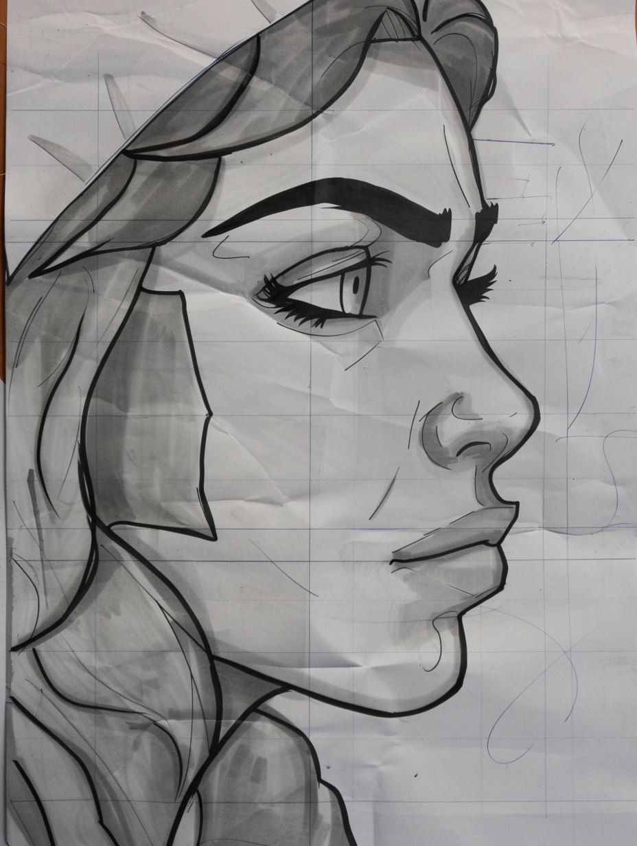 Digital Portraits of a Mysterious Woman - Image 4