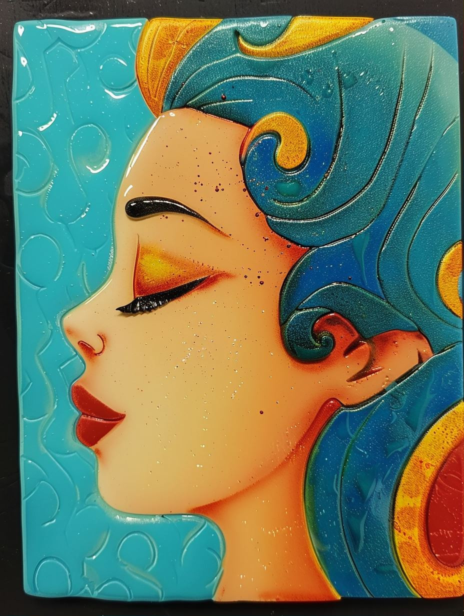 Azure Dreams of Ethereal Women - Image 1