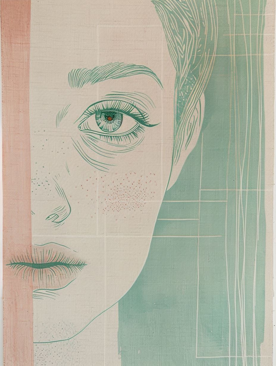 Fragmented Geometry of a Face - Image 3