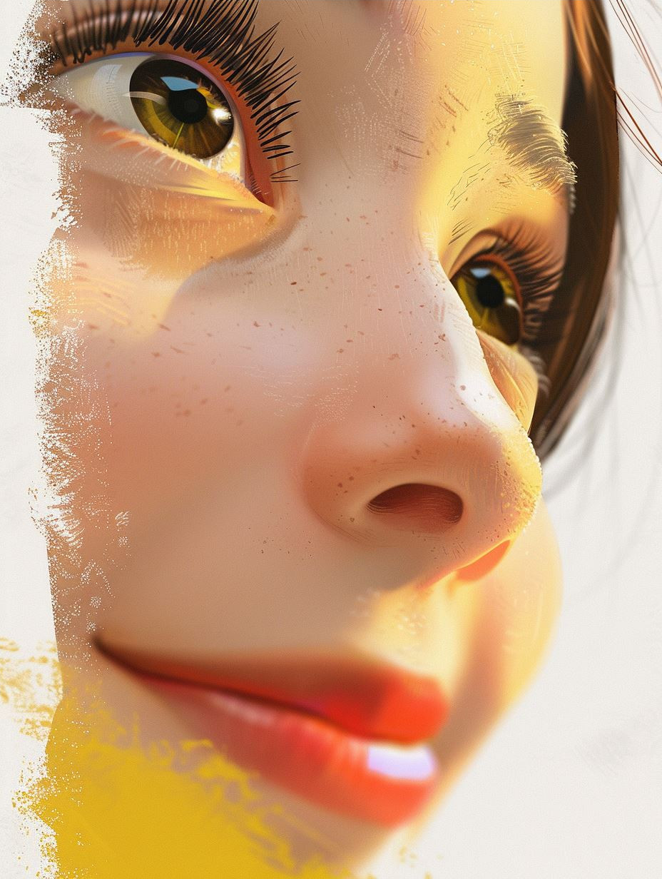 Ethereal Sunlit Portrait Studies - Image 4
