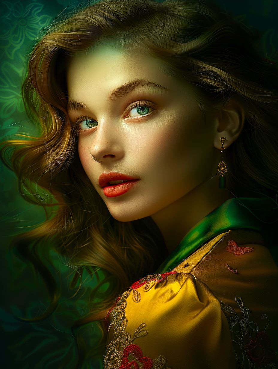 Mystic Flora: A Study in Ethereal Beauty - Image 3