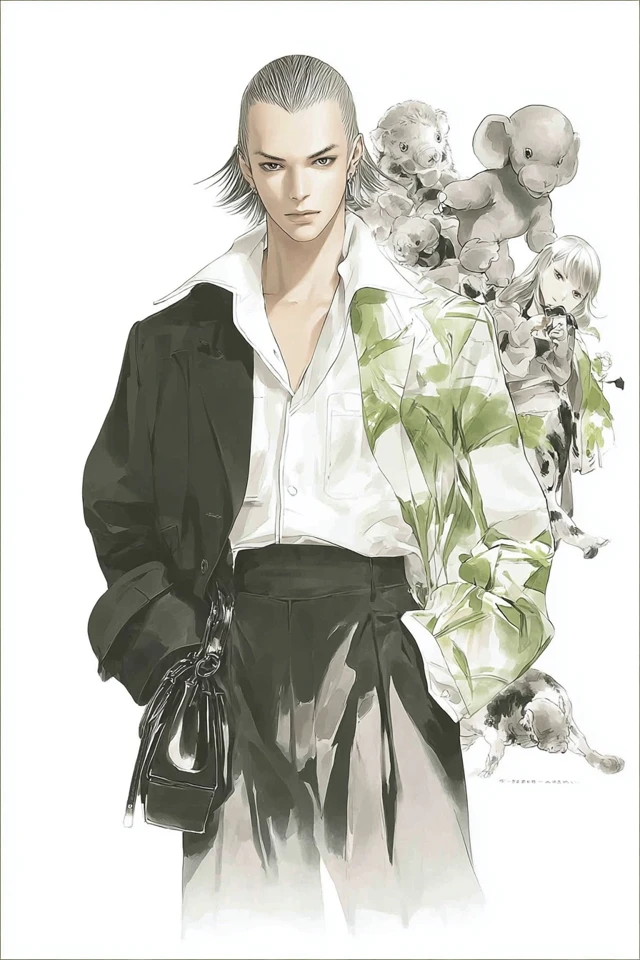 Ethereal Ink Elegance - Image 1
