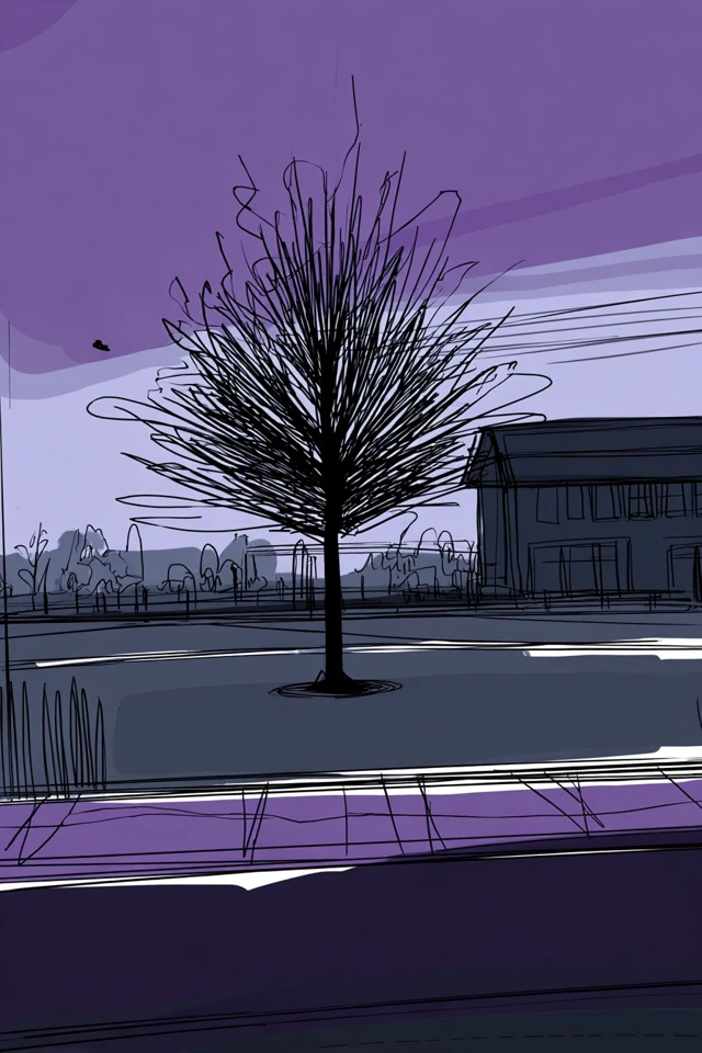 Moody Urban Sketch - Image 5