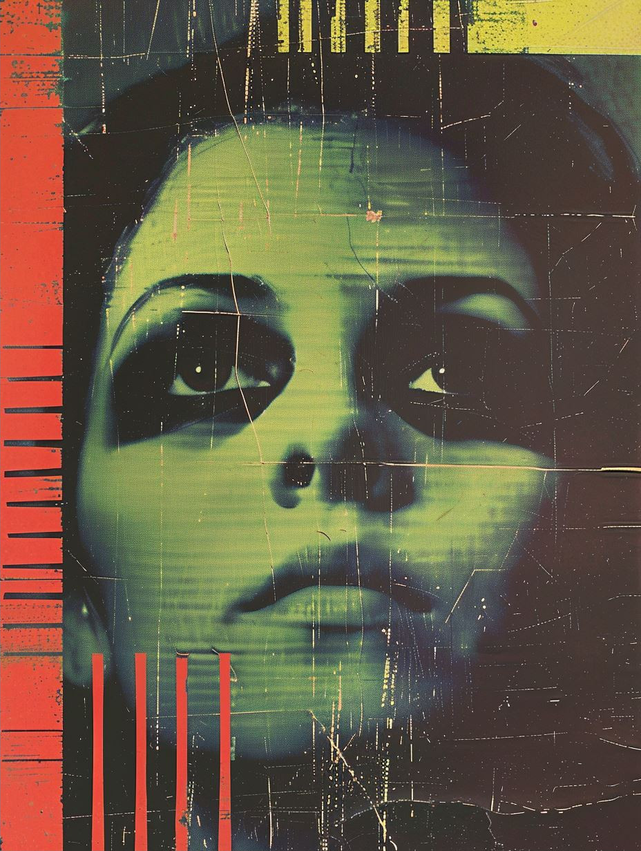 Glitch Art Pop Portrait - Image 2