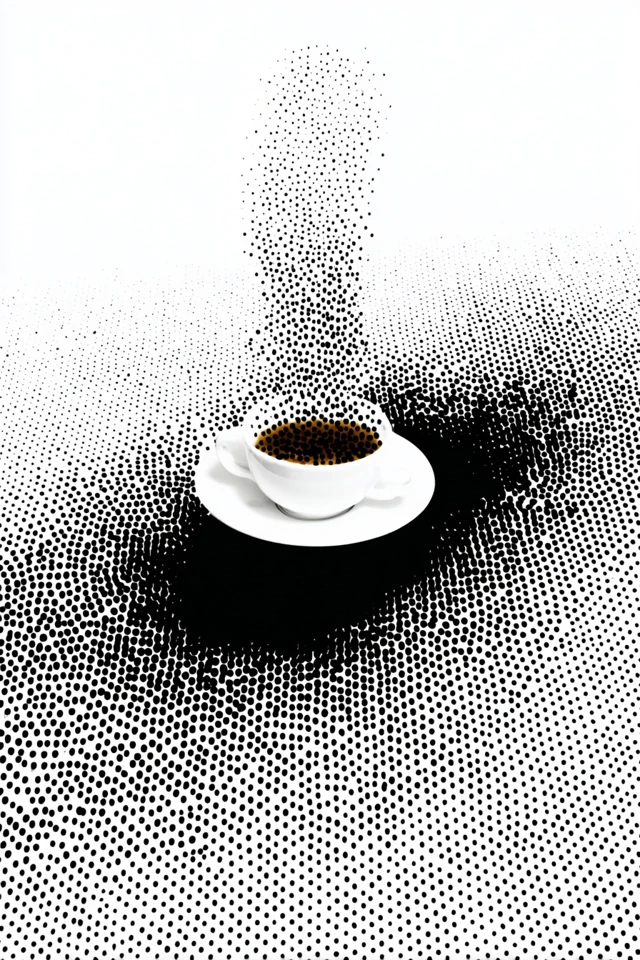 Digital Dissolution: A Study in Stippling - Image 4