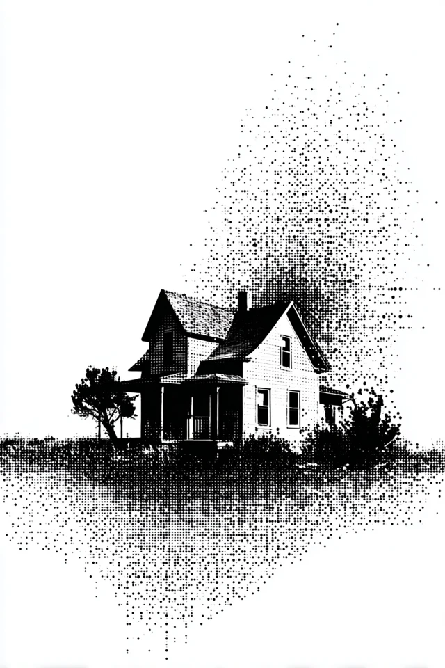 Digital Dissolution: A Study in Stippling - Image 6
