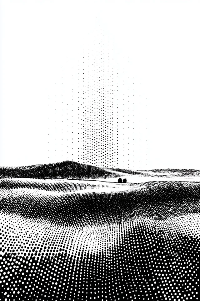 Digital Dissolution: A Study in Stippling - Image 2
