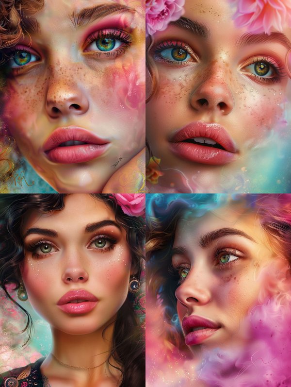 Ethereal Visions of Floral Beauty