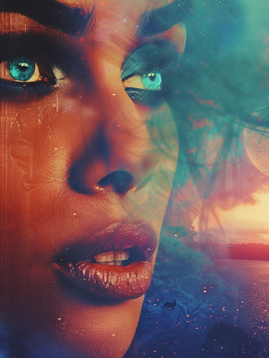 Ethereal Double Exposure Portraits - Image 1