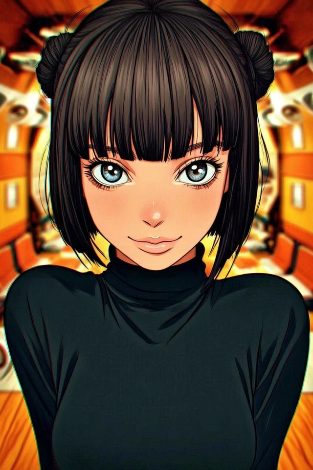 Cybernetic Anime Elegance - Image 1