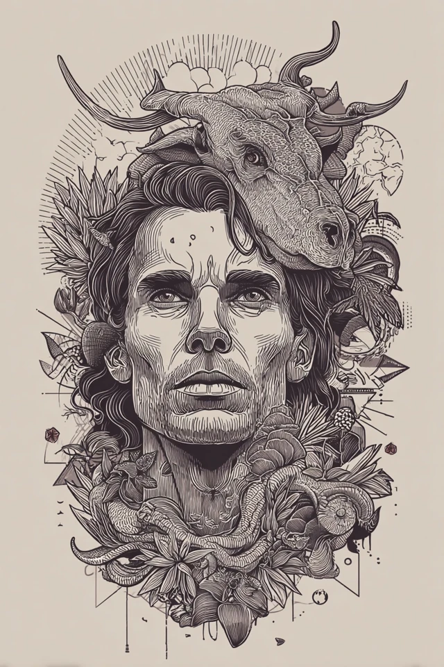 Mystic Etching Portrait - Image 1